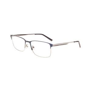 NEW Thin & Light VOLO Matte Blue & Silver INVADER Eyeglasses 55mm with Case